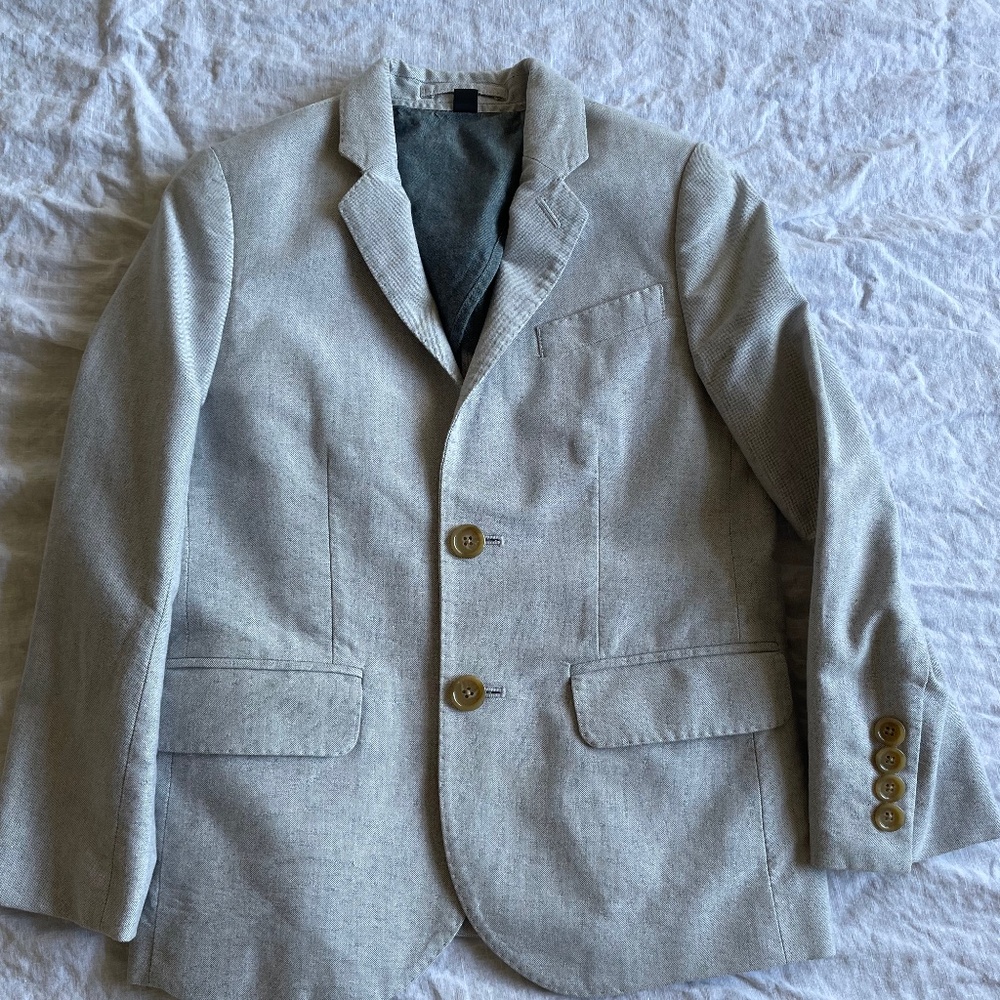 Crewcuts Boys Cotton Ludlow Suit Size 7